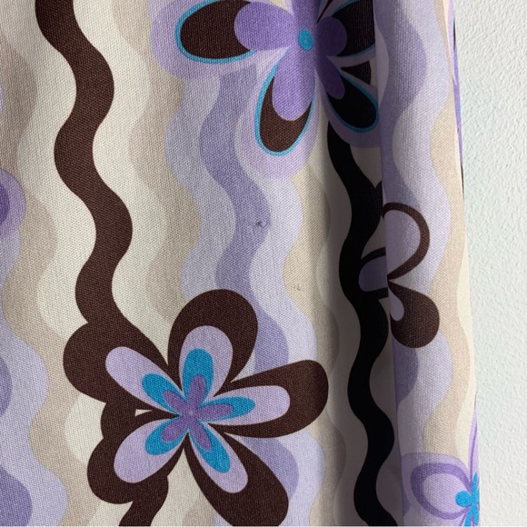 Renee Lauren New York Vintage Y2K Swirly Flower Maxi Skirt - Picture 12 of 12